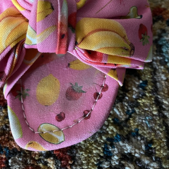 Edie Parker x J. Crew Fruit Bow Sandals - Picture 9 of 9
